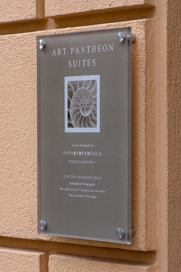 Art Pantheon - Suites & Apartments Athén Kültér fotó